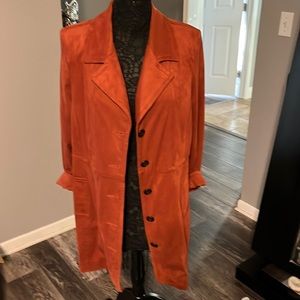 Cabi xl Penny Lane suede-like long jacket